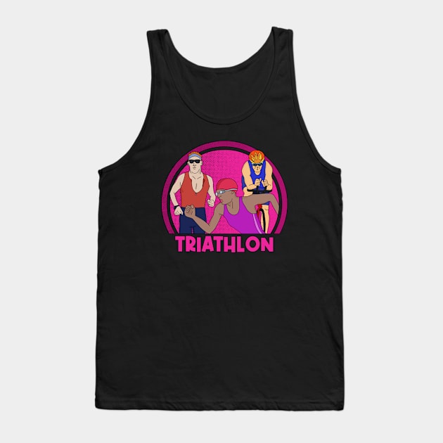 Triathlon Tank Top by DiegoCarvalho